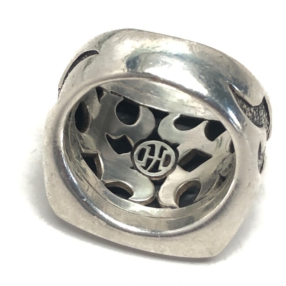 John Hardy Ohm Dayak Ring .925 Sterling Silver - Picture 5 of 10